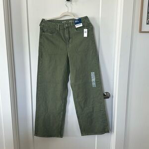 NWOT Old Navy Sky-Hi Wide Leg Pant